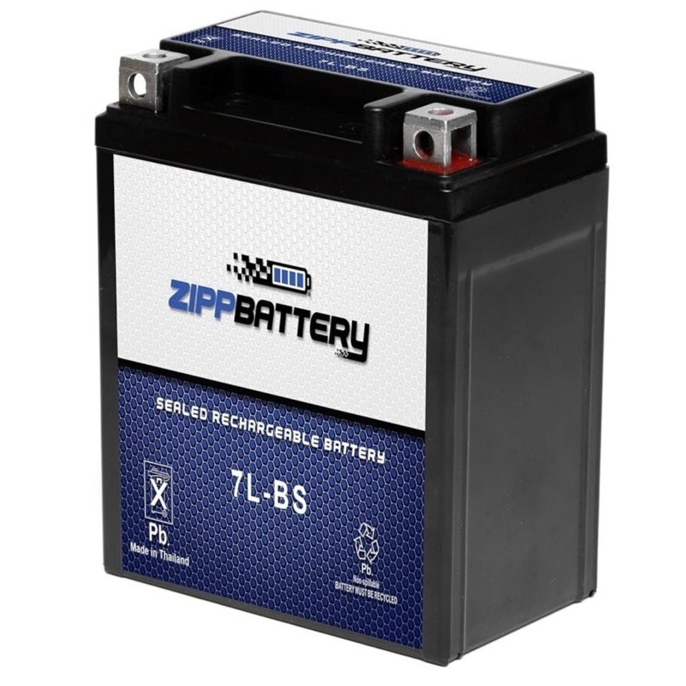 ZIPPBATTERY YTX7L-BS 12V 85 CCA AGM – Maintenance-Free 6Ah Battery
